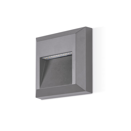 JCC Lighting - JC17054 - JCC Lighting Part Number JC17054 Surface Mount Square Wall/Path Dark Grey 4000K IP65