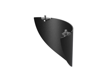 JCC Lighting - JC17077 - JCC Lighting JC17077 Commercial bollard side cover accessory Black