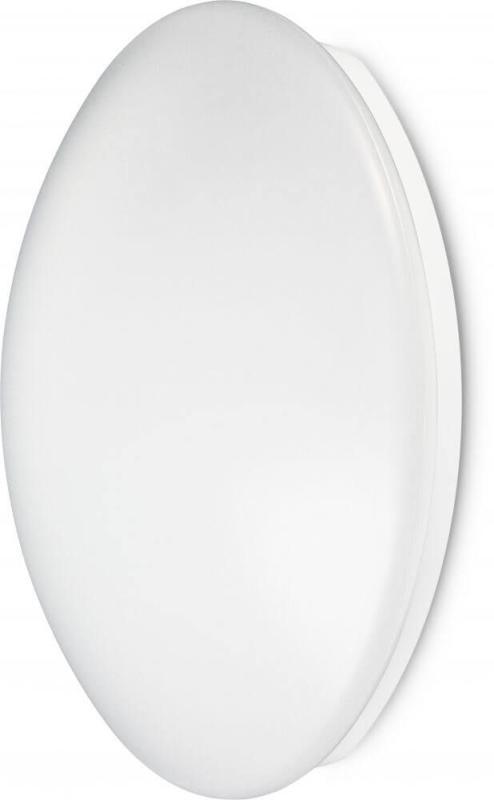 JCC Lighting - JC24241 - JCC Lighting JC24241 RadiaLED Slim Mains IP44 Ø360mm Bulkhead 18W 4000K LED White/Opal