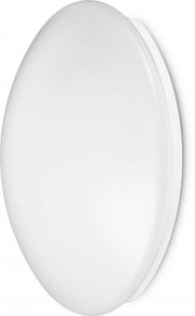 JCC Lighting - JC24241EM - JCC Lighting JC24241EM RadiaLED Slim Mains IP44 Ø360mm Bulkhead 18W 4000K LED White/Opal EM