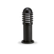 JCC Lighting - JC39201BLK - JCC Lighting JC39201BLK NiteLED™ Mains IP44 Short Louvred Bollard Unlamped E27 Black