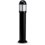 JCC Lighting - JC39212BLK - JCC Lighting JC39212BLK NiteLED™ Mains IP44 Medium Plain Bollard Unlamped E27 Black