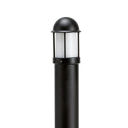 JCC Lighting - JC39213BLK - JCC Lighting JC39213BLK NiteLED™ Mains IP44 Tall Plain Bollard Unlamped E27 Black