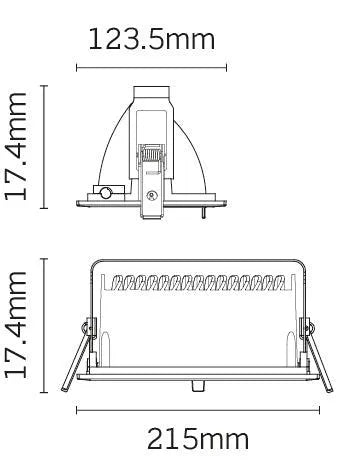 JCC Lighting - JC47440WH - LED - Recessed