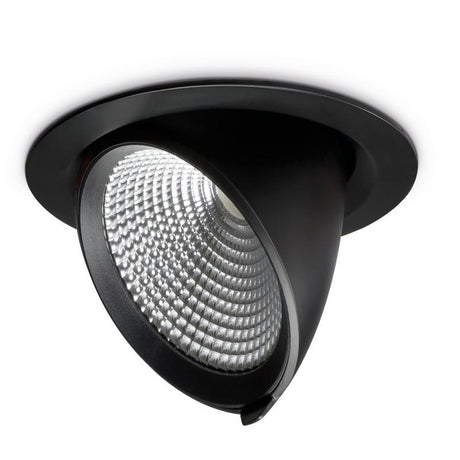 JCC Lighting - JC47442BLK - JCC Lighting Part Number JC47442BLK 35W LED Circular scoop light 45° beam angle 4000K IP20 BLK