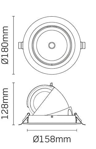 JCC Lighting - JC47442WH - LED - Recessed