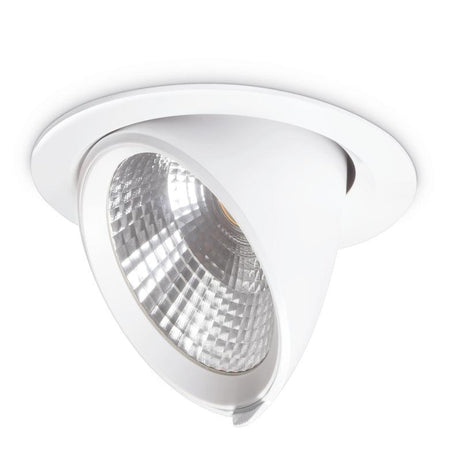 JCC Lighting - JC47442WH - JCC Lighting Part Number JC47442WH 35W LED Circular scoop light 45° beam angle 4000K IP20 WH