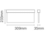 JCC Lighting - JC50302 - JCC Lighting Part Number JC50302 Wall/Ceiling Exit Blade Maintained 3M IP20 without legend