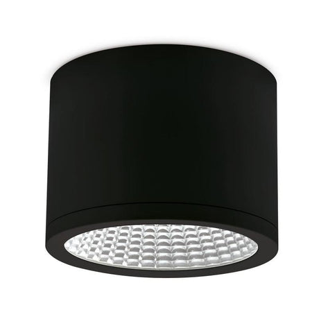 JCC Lighting - JC84312BLK - JCC Lighting Part Number JC84312BLK Surface high output IP54 35W non-dimmable 3000K 3850Lm 24°Black