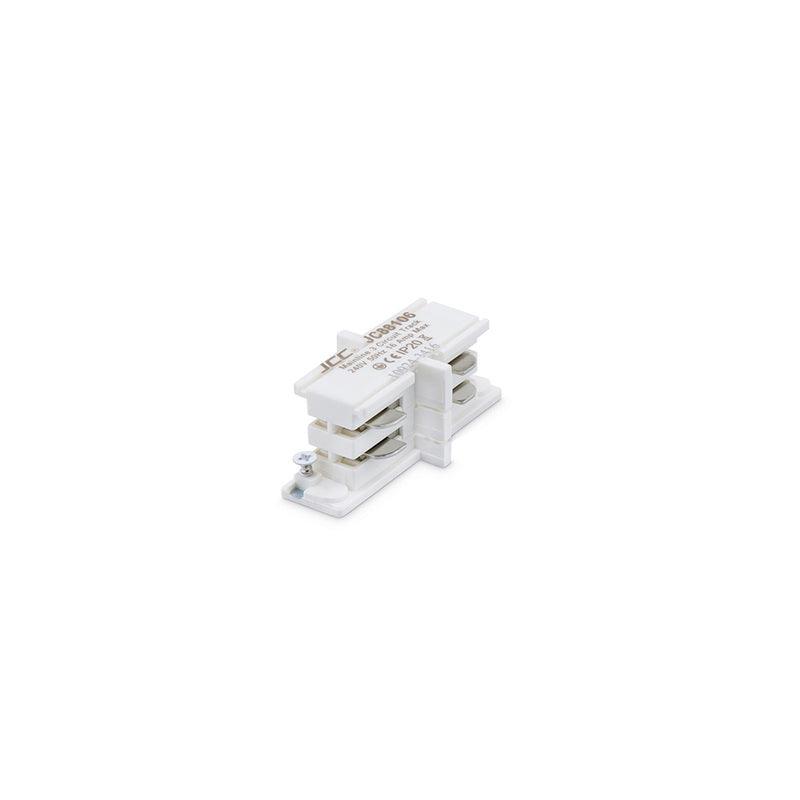 JCC Lighting - JC88106WH - JCC Lighting Part Number JC88106WH Mainline 3 Circuit Track Concealed Connector White