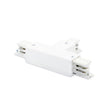 JCC Lighting - JC88110WH - JCC Lighting Part Number JC88110WH Mainline 3 Circuit Track 'T' Connector Left Side Earth White