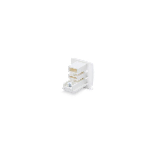 JCC Lighting - JC88112WH - JCC Lighting JC88112WH Mainline 3 Circuit Track End Cap White