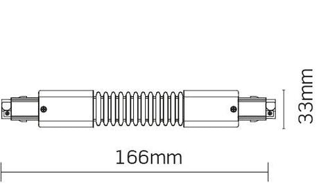 JCC Lighting - JC88117BLK - 3-Circuit Track & Spot