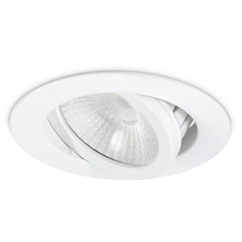 JCC Lighting - JC95403DALI - JCC Lighting Part Number JC95403DALI Nebula High Output Tilt LED Downlight IP65 10W 3000K 970Lm DALI / 1-10V