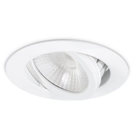 JCC Lighting - JC95404 - JCC Lighting Part Number JC95404 Nebula High Output Tilt LED Downlight IP65 10W dimmable 4000K 1050Lm