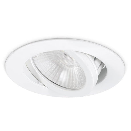 JCC Lighting - JC95505DALI - JCC Lighting Part Number JC95505DALI Nebula High Output Tilt LED Downlight IP65 13W 3000K 1270Lm DALI / 1-10V