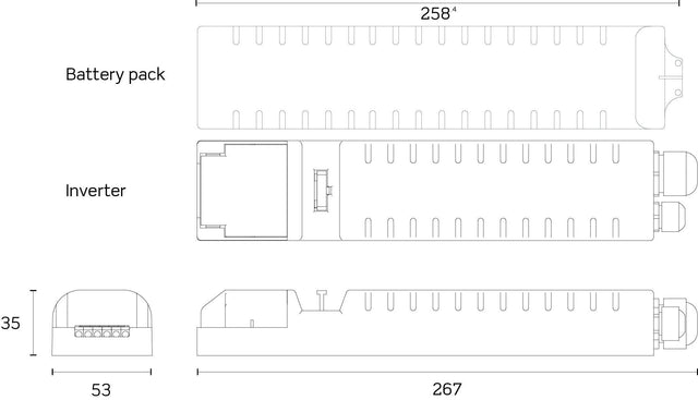 JCC Lighting - JCEM001ST - JCC Lighting JCC Emergency remote pack self-test Part No = JCEM001ST