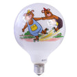 Laes - FL-CP-60RND125ESCHILDERNS LAE - Laes 125mm Round Childrens Table Lamp E27 Edison Screwed Cap