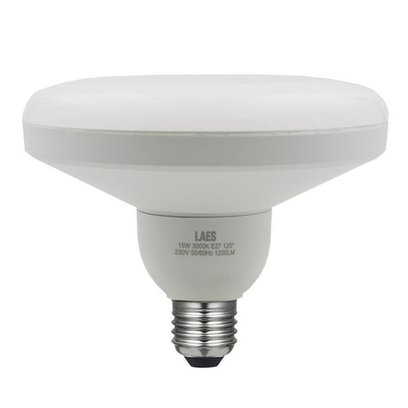 Laes - FL-CP-986723 LAE - Laes LED 144mm UFO Lamp 15W (85W) E27 6000K 240V Opal Laes MPN = 986723