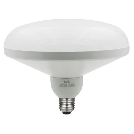 Laes - FL-CP-986730 LAE - Laes LED 201mm UFO Lamp 20W E27 3000K 240V Opal Laes MPN = 986730