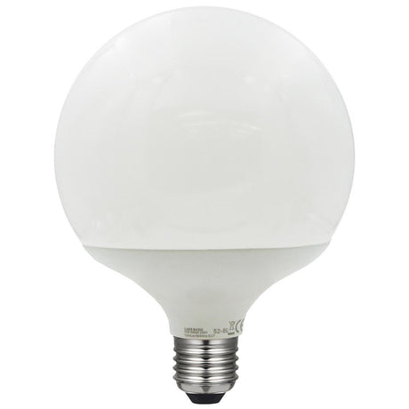 Laes - FL-CP-L15RND125ESO/DL LAE - Laes 986402 LED Globe 125mm Opal ES 15W (87W) 240V 6500K Laes LED Globes LED Lamps