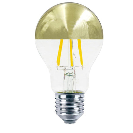 Laes - FL-CP-LCG6ES/DIM LAE - Laes LED 6W Crown Gold E27 Very Warm White Dimmable MPN = 991703