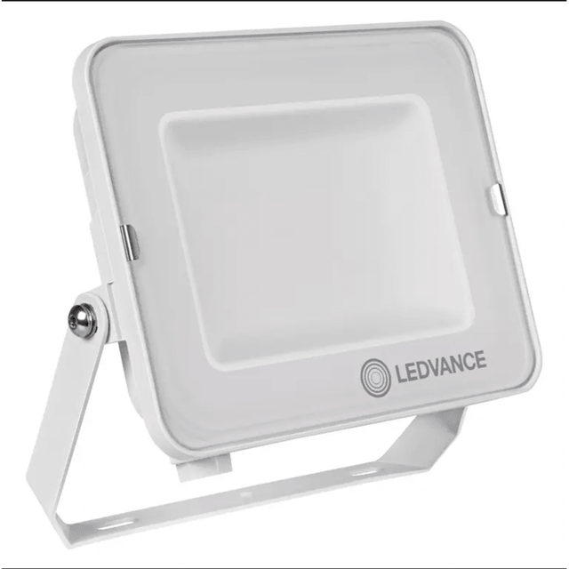 Ledvance - FL-CP-4058075574878 LDV - Ledvance LED Flood Lights without Sensor Compact Symmetrical Floodlight 50W 4500lm 3000K 100 Degrees IP65 in White Part Number = 4058075574878