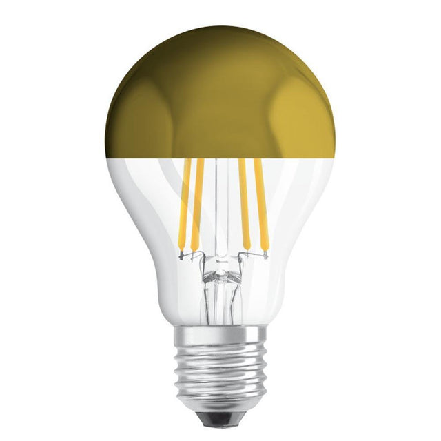 Ledvance - FL-CP-LCG4ES LDV - Ledvance LED Filament Crown Gold GLS 4W (37W) E27 Clear Very Warm White Osram MPN = 4058075435360