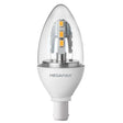 Megaman - FL-CP-LCND6SBCCVWW/DIM MEG - Megaman 143485 LC0906dCS 143485 LED Candle 6W B15 Clear 2,800K LED Candles LED Lamps