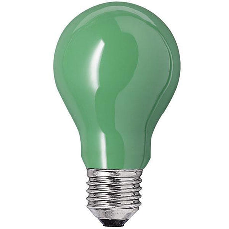 Narva-BEL - FL-CP-25ESG NAR - Narva-BEL AGL 240V 25W E27 Edison Screwed Cap GREEN