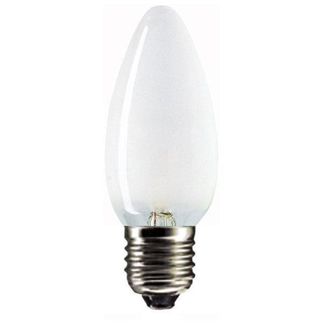 Narva-BEL - FL-CP-CND25ESF NAR - Narva-BEL Candle 240V 25 Watts ES E27 Edison Screwed Cap Frosted