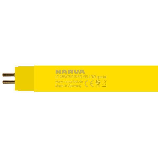 Narva-BEL - FL-CP-F28T5/YESP NAR - Narva-BEL LT 28 W T5 EQ/YES E27 Edison Screwed CapP 1149mm Yellow