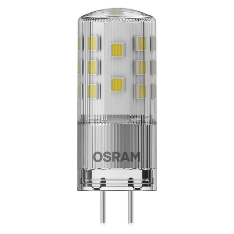 Osram - FL-CP-LGY6.35/4.5VWW/DIM LDV - Ledvance 4058075607255 LED GY6.35 12V 4.5W (40W) 2700K Clear Dimmable Osram LED GY6.35 LED Lamps