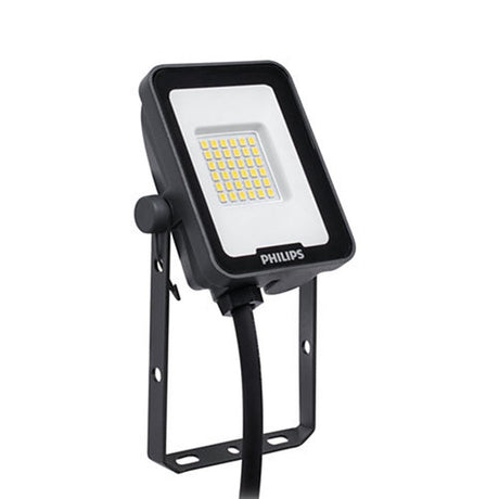 Philips - FL-CP-911401841483 PHI - Philips LED Flood Lights without Sensor Ledinaire LED Mini Floodlight 3000K 10W 1100lm IP65 Philips Part Number = 911401841483