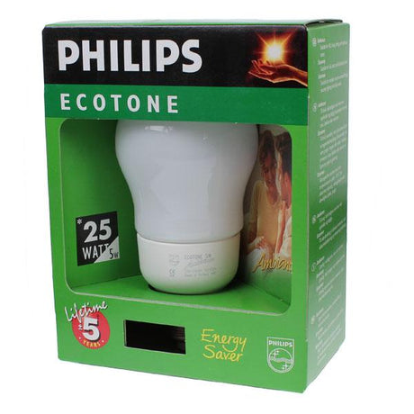 Philips - FL-CP-EA5ES82/05 PHI - Philips 8711500768650 AMBIANCE 240V 5W ES 5KH Low Energy Lamps