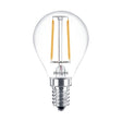 Philips - FL-CP-LRND45SESC/2VWW PHI - Philips Philips Classic LEDLuster ND 2-25W P45 E14 Small Edison Screwed Cap 827 2700K Very Warm White Clear