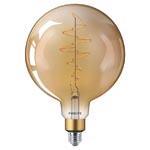 Philips - FL-CP-LSQ6.5RND200ESG/DIM PHI - Philips LED Classic Giant Globe Lamp 6.5W E27 G200 Gold Dimmable Philips - Manufacturers part Number = 929001873401EAN Number = 8718696803479