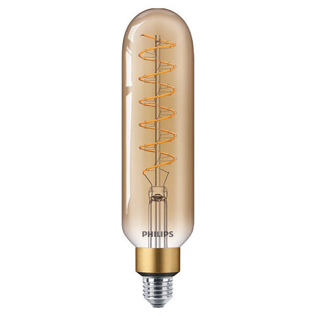 Philips - FL-CP-LSQ7T65ESG/DIM PHI - Philips LED Filament LED Classic Giant Tubular Lamp 7W E27 T65 Gold Dimmable Philips Part Number = 929002983701