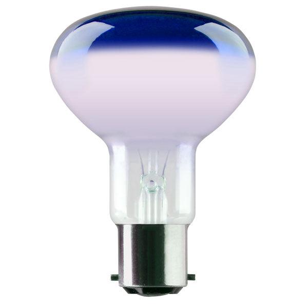 Plain White Box - FL-CP-40R80BCB GEC - Plain White Box Incandescent Reflectors R80 40W 240V BC BLUE Part Number = 40R80BCB GEC