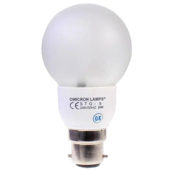 Plain White Box - FL-CP-EG5BC82/05 OMI - Energy Saving Globes