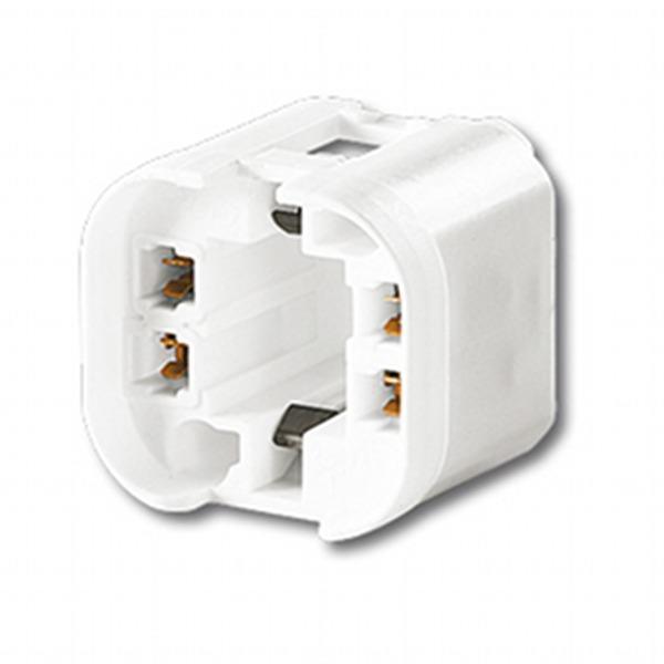 Plain White Box - FL-CP-LH/G24q3+4 - Currently Unassigned Lampholder for TC-D, TC-T, TC-DEL, TC-TEL