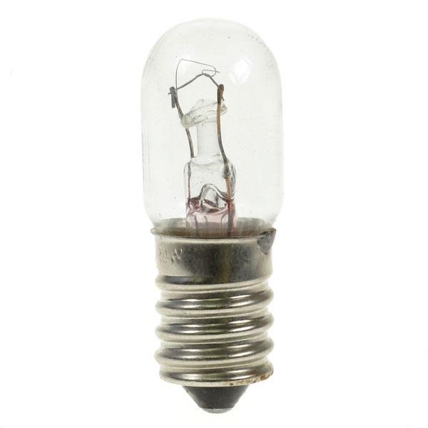 Plain White Box - FL-CP-ST45/130/5 - Currently Unassigned Pilot Bulb Lamp 16mm X 45mm 130V 5W E14 Small Edison Screwed Cap