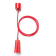 Plumen - FL-CP-PLULHRED HUL - Plumen Plumen Pendants Plumen Drop Cap - RED Pendant Lampholder E27 Part Number = PLULHRED HUL