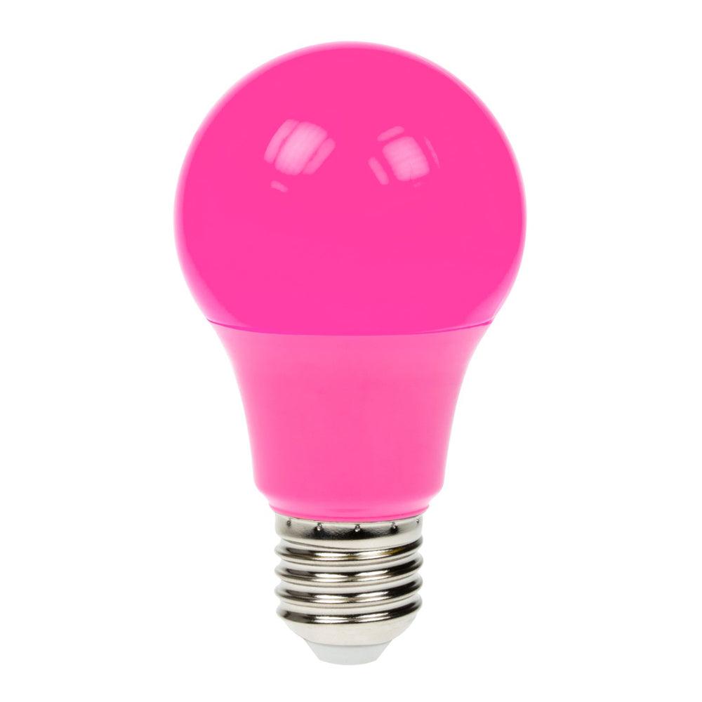 Prolite - FL-CP-L6ESPK/DIM PRO - Prolite Coloured LED GLS LED GLS 6W ES Pink Dimmable Prolite Part Number = GLS/LED/6W/ES/PINK/D