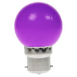 Prolite - FL-CP-LRND45BC/1.5PURPLE PRO - Prolite Coloured LED R45 LED 45mm Round 1.5W B22d Purple Part Number = GOLF/1.5W/BC/PURPLE