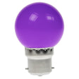 Prolite - FL-CP-LRND45BC/PURPLE PRO - Prolite Prolite LED RND45 1W BC Purple B22d Bayonet BC Purple