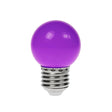 Prolite - FL-CP-LRND45ES/1.5PURPLE PRO - Prolite LED 45mm Round 1.5W E27 Purple MPN = GOLF/1.5W/ES/PURPLE