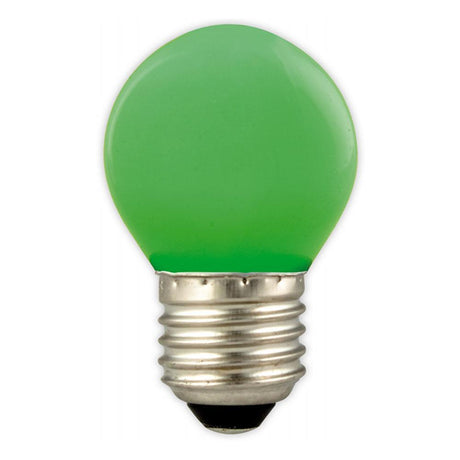 Prolite - FL-CP-LRND45ESG PRO - Prolite LED RND45 1W ES E27 Edison Screwed Cap Green