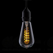 Prolite - FL-CP-LSQ4ESY/DIM PRO - Prolite LED Filament Prolite LED Squirrel Cage 240V 4W E27 Yellow Dimmable Part Number = ST64/FILDIM/4W/ES/YELLOW