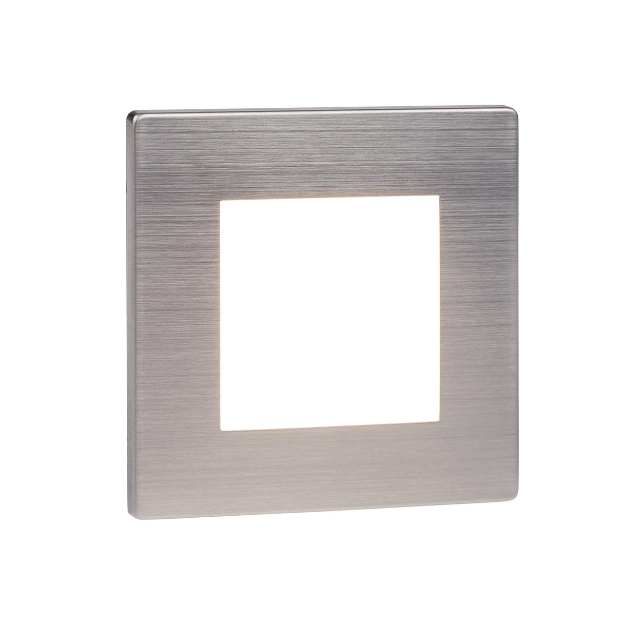 Searchlight - 0761 - Searchlight Ankle Outdoor Wall Light- Satin Silver & White Polycarbonate Search Light Part Number 0761